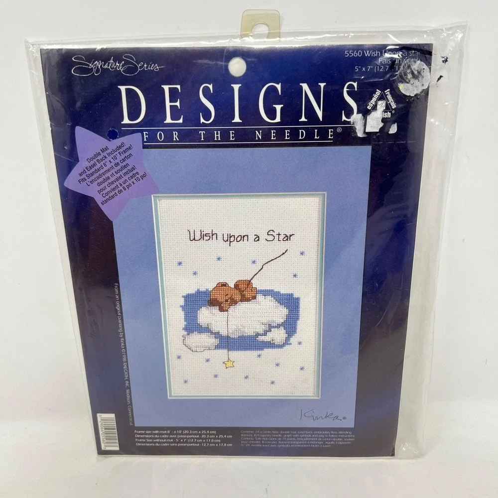 Designs For The Needle 5560 Wish Upon A Star Counted Cross Stitch Kit NEW
